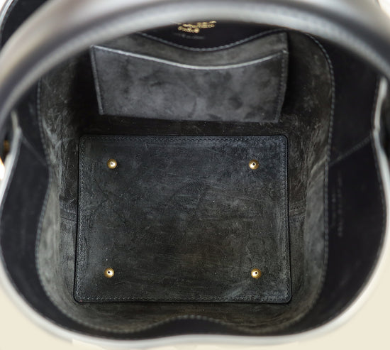 YSL Black Le 37 Small Bucket Bag