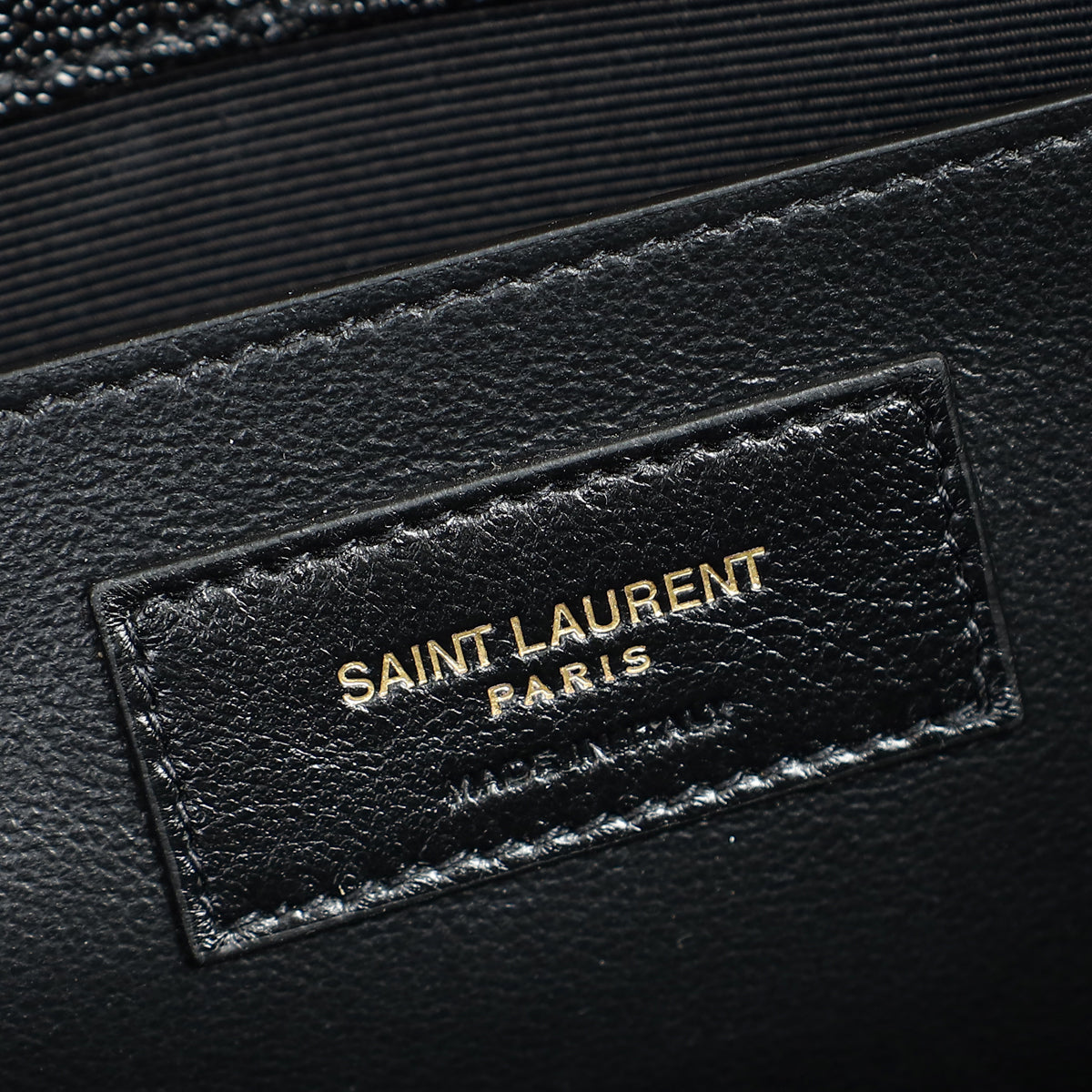 YSL Black Monogram Kate Tassel Medium Shoulder Bag
