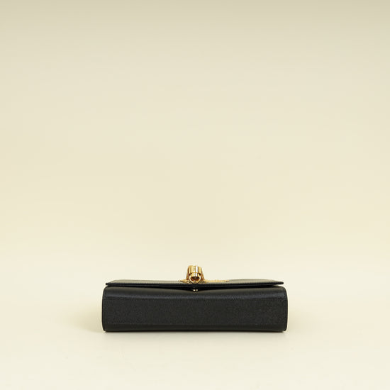 YSL Black Kate Tassel Medium Shoulder Bag