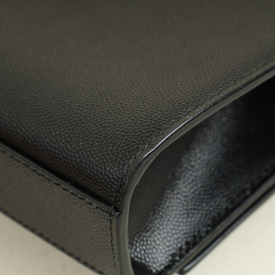 YSL Black Kate Tassel Medium Shoulder Bag