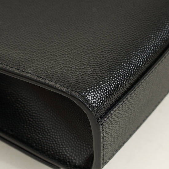 YSL Black Kate Tassel Medium Shoulder Bag