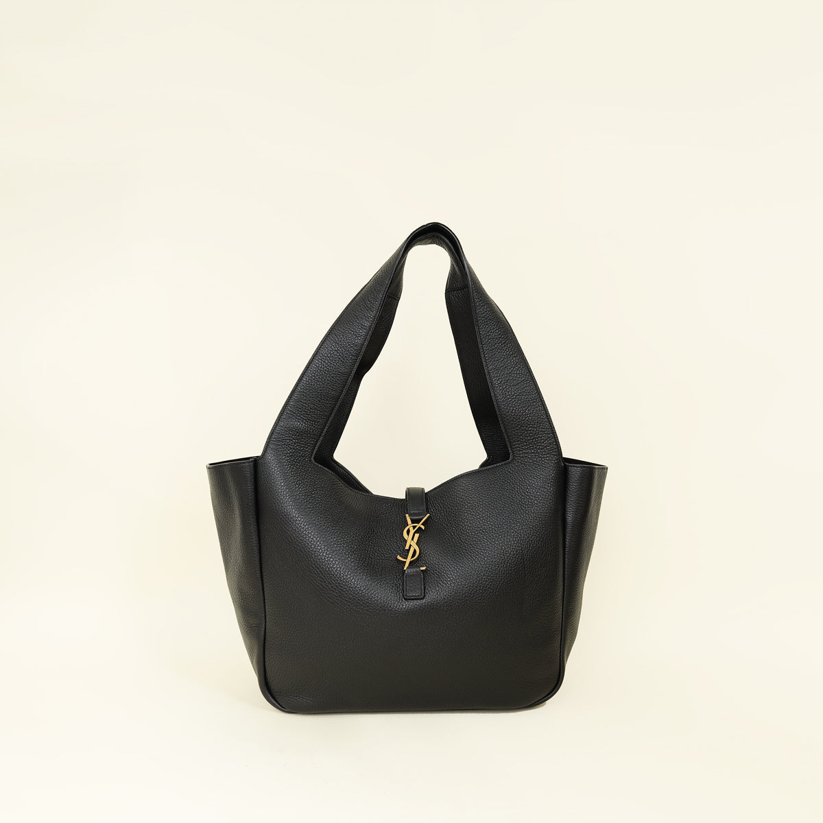 YSL Black Le 5 à 7 Bea Tote Bag