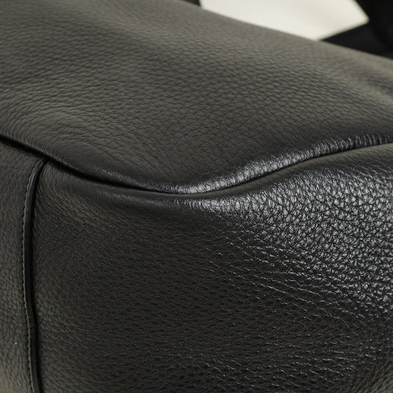 YSL Black Le 5 à 7 Bea Tote Bag