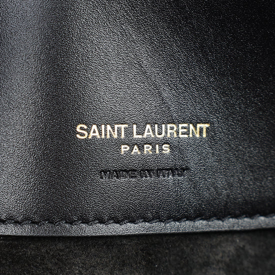 YSL Black Le 37 Bucket Bag