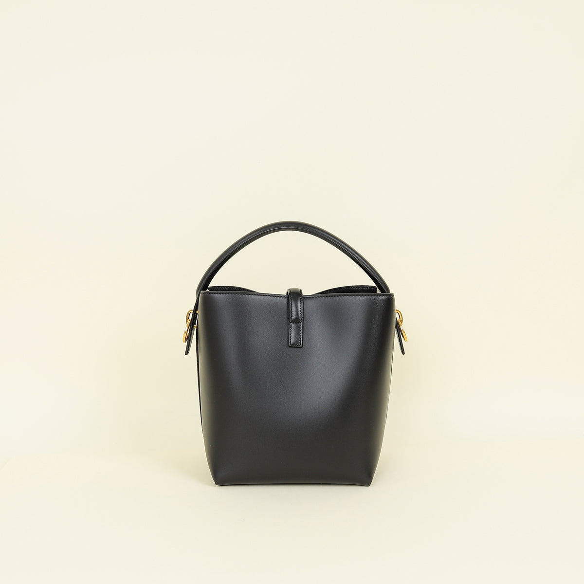 YSL Black Le 37 Bucket Bag