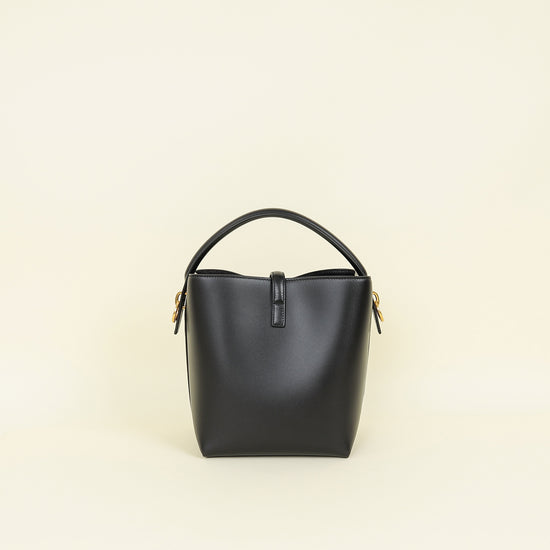 YSL Black Le 37 Bucket Bag