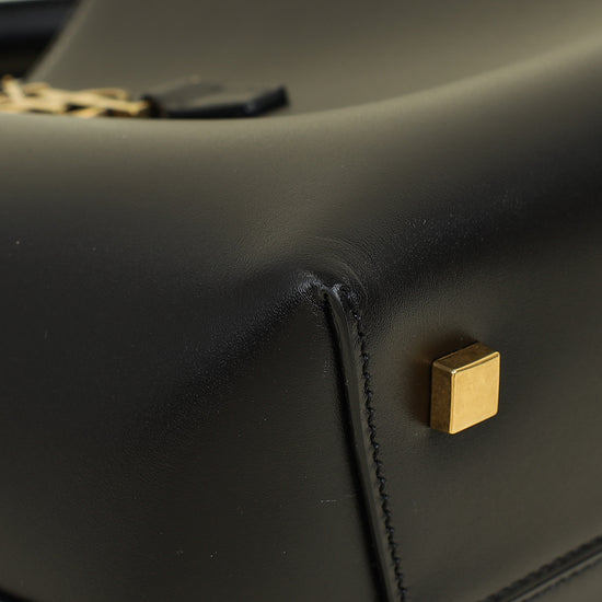 YSL Black Le 37 Bucket Bag