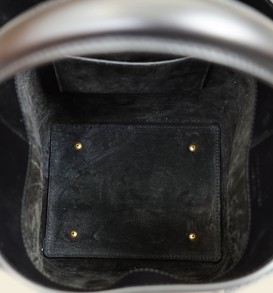 YSL Black Le 37 Bucket Bag