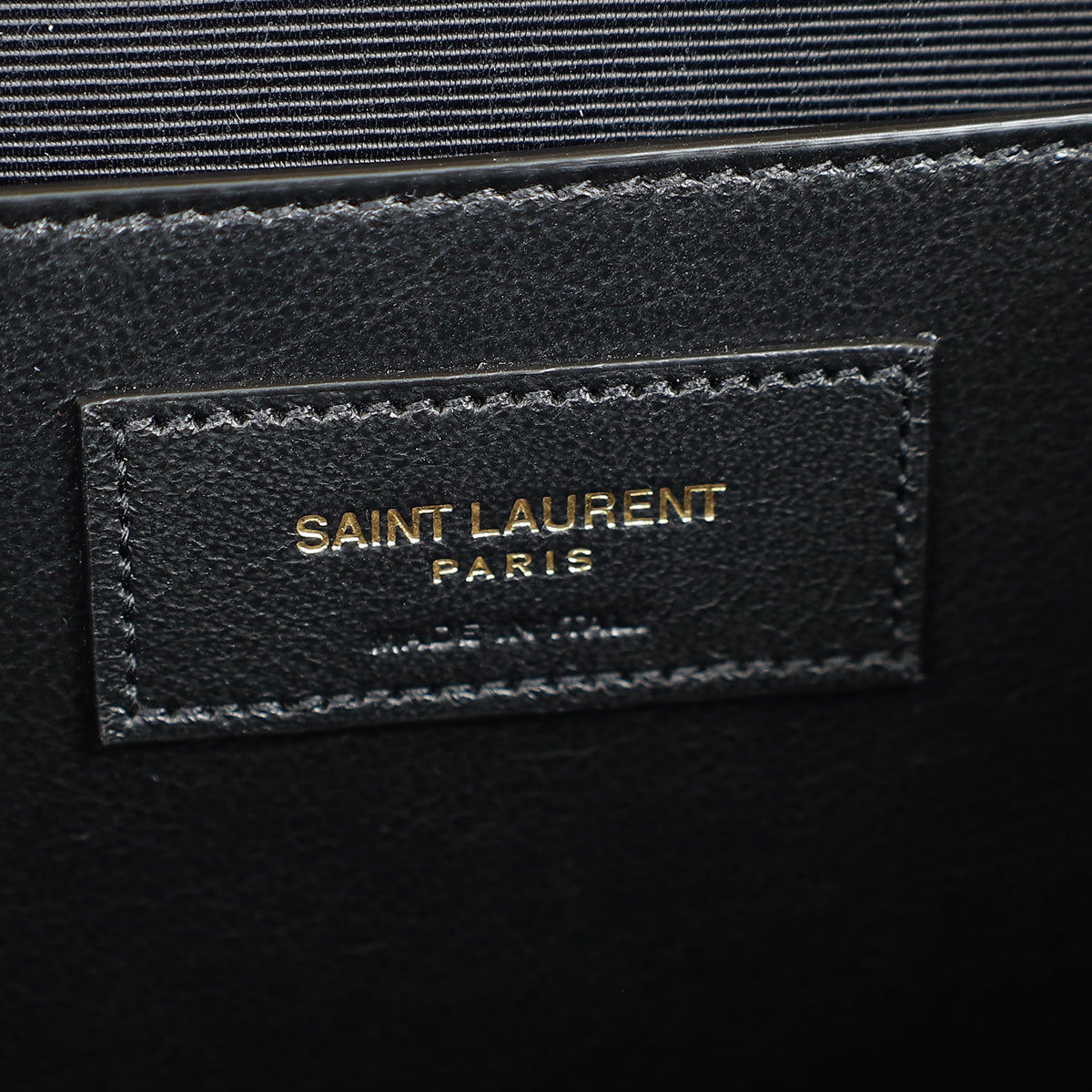 YSL Dark Beige Mix Quilted Envelope Medium Shoulder Bag