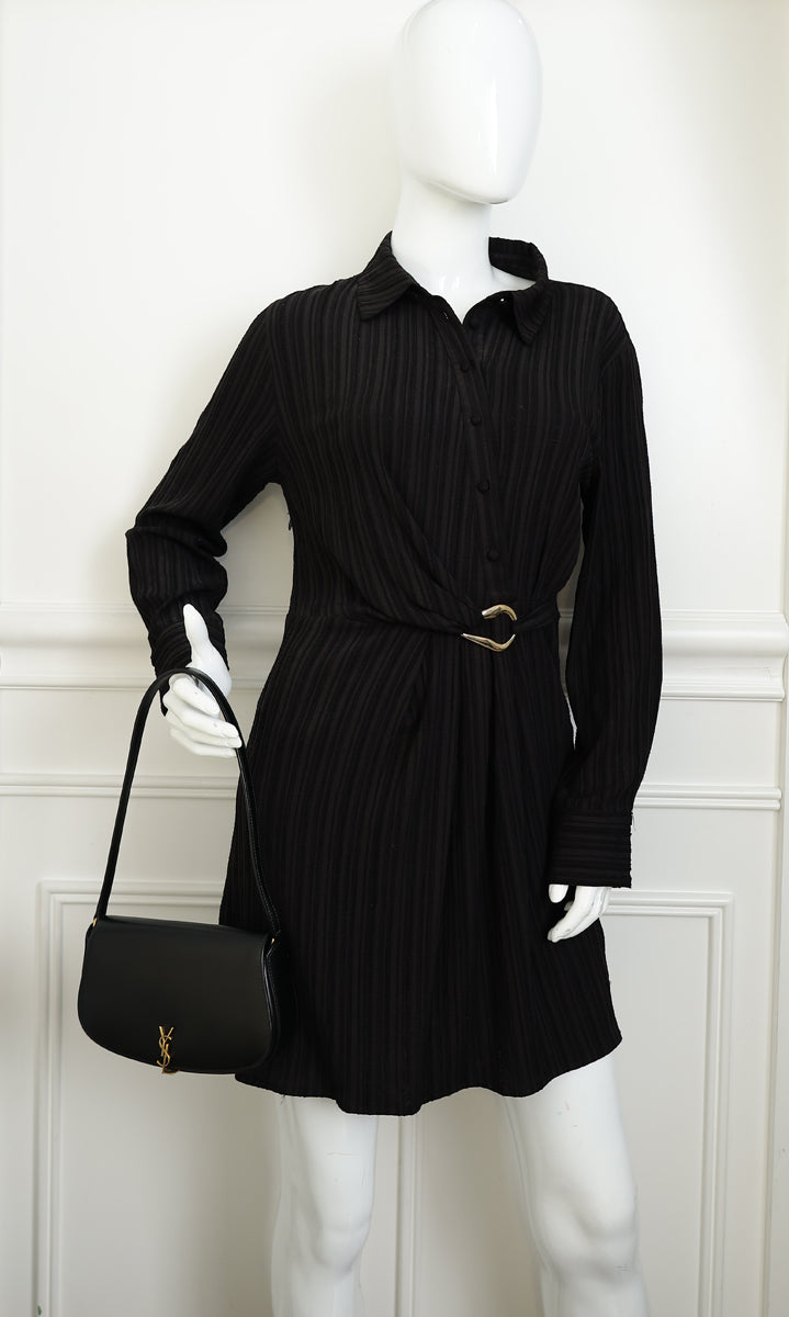 YSL Black Voltaire Mini Shoulder Bag