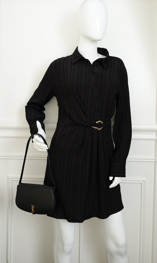 YSL Black Voltaire Mini Shoulder Bag