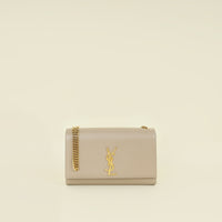 YSL Dark Beige Kate Chain Shoulder Bag