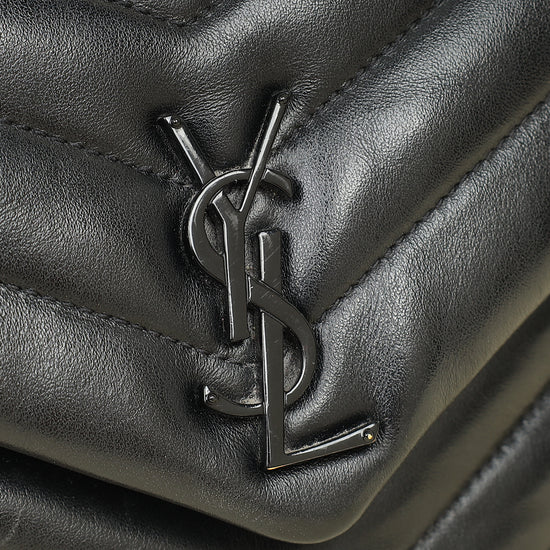 YSL So Black Loulou Small Shoulder Bag