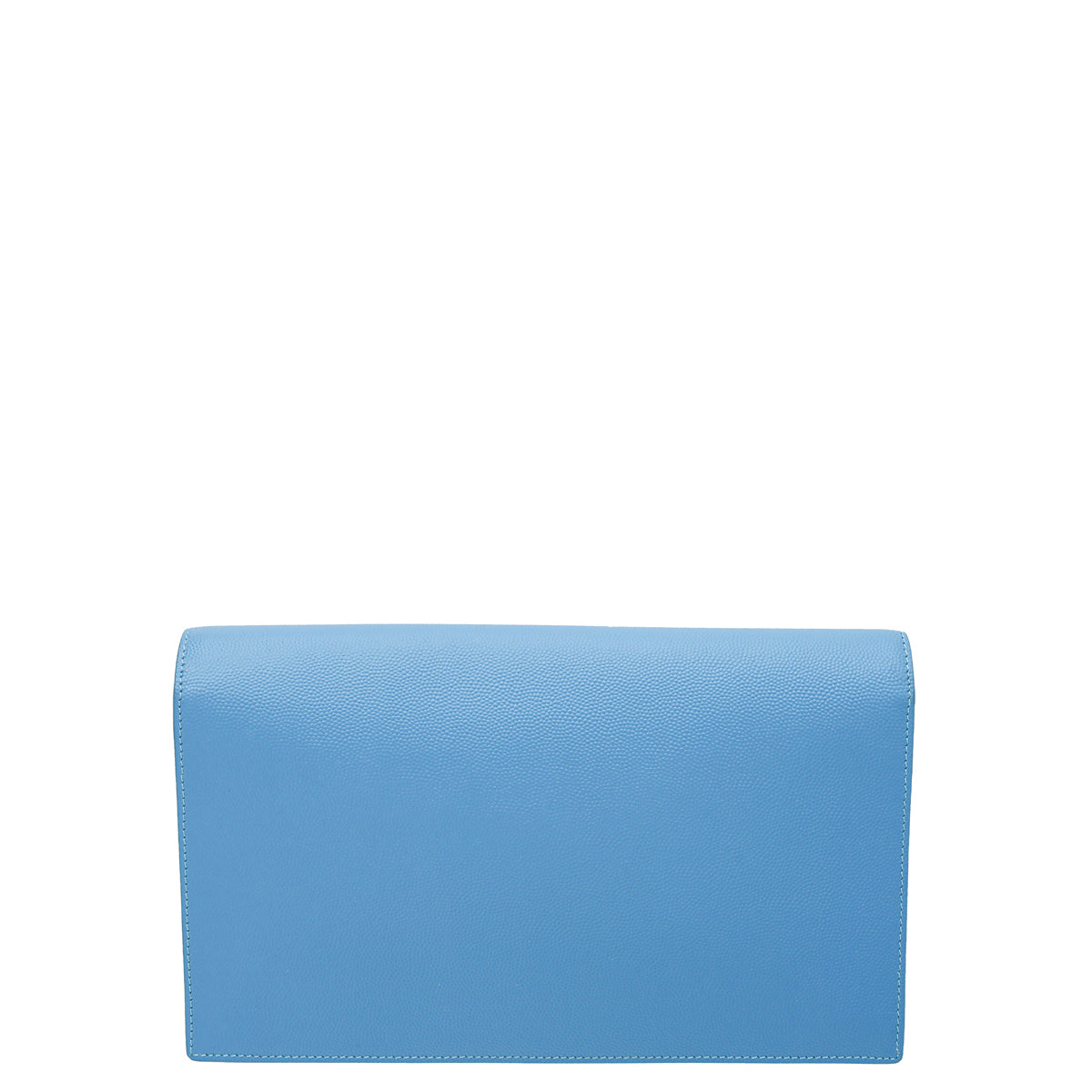 YSL Blue Monogram Classic Kate Clutch