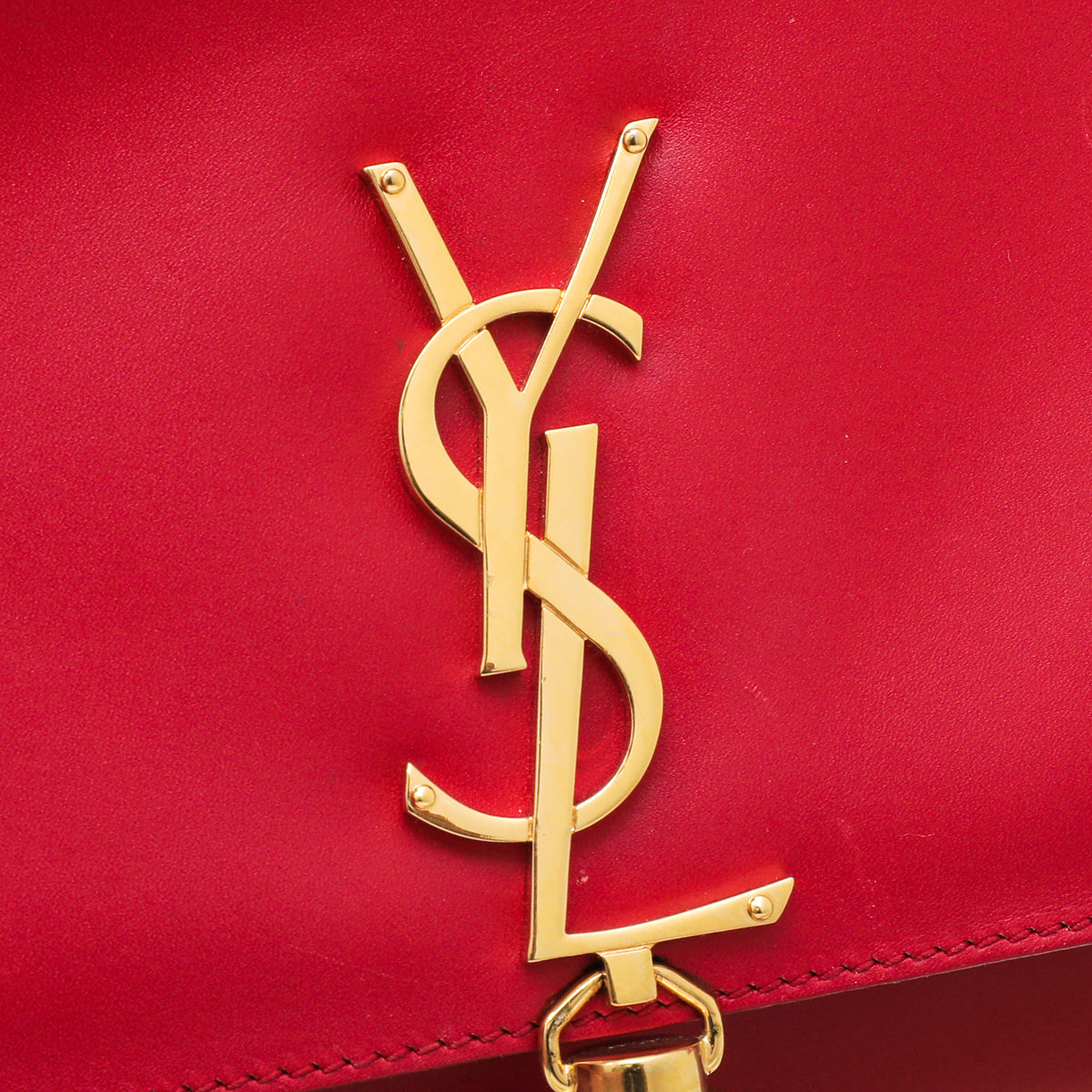 Ysl kate medium on sale red