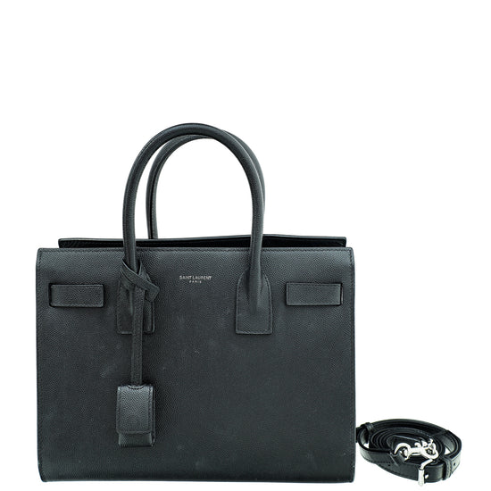 YSL Black Sac De Jour Bag