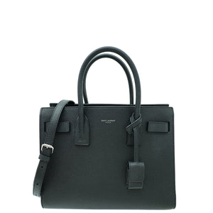 حقيبة YSL Black Sac De Jour للأطفال 