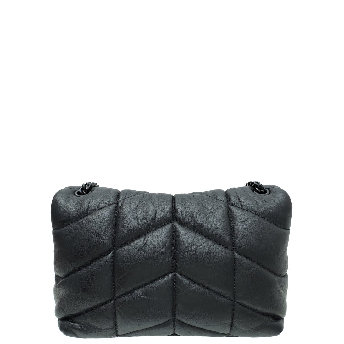 YSL Black Puffer Toy Shoulder Bag-YSL-THE CLOSET