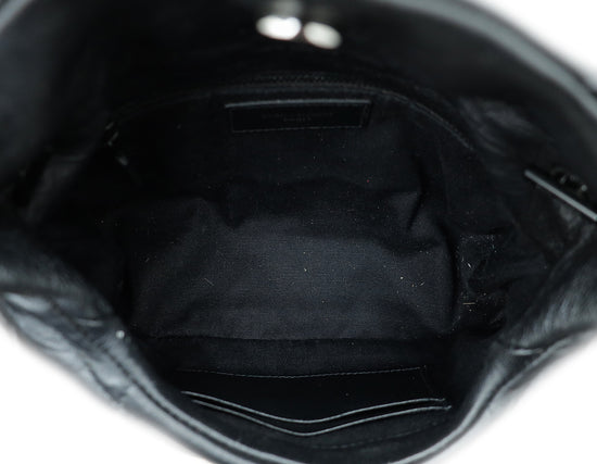 YSL Black Puffer Toy Shoulder Bag