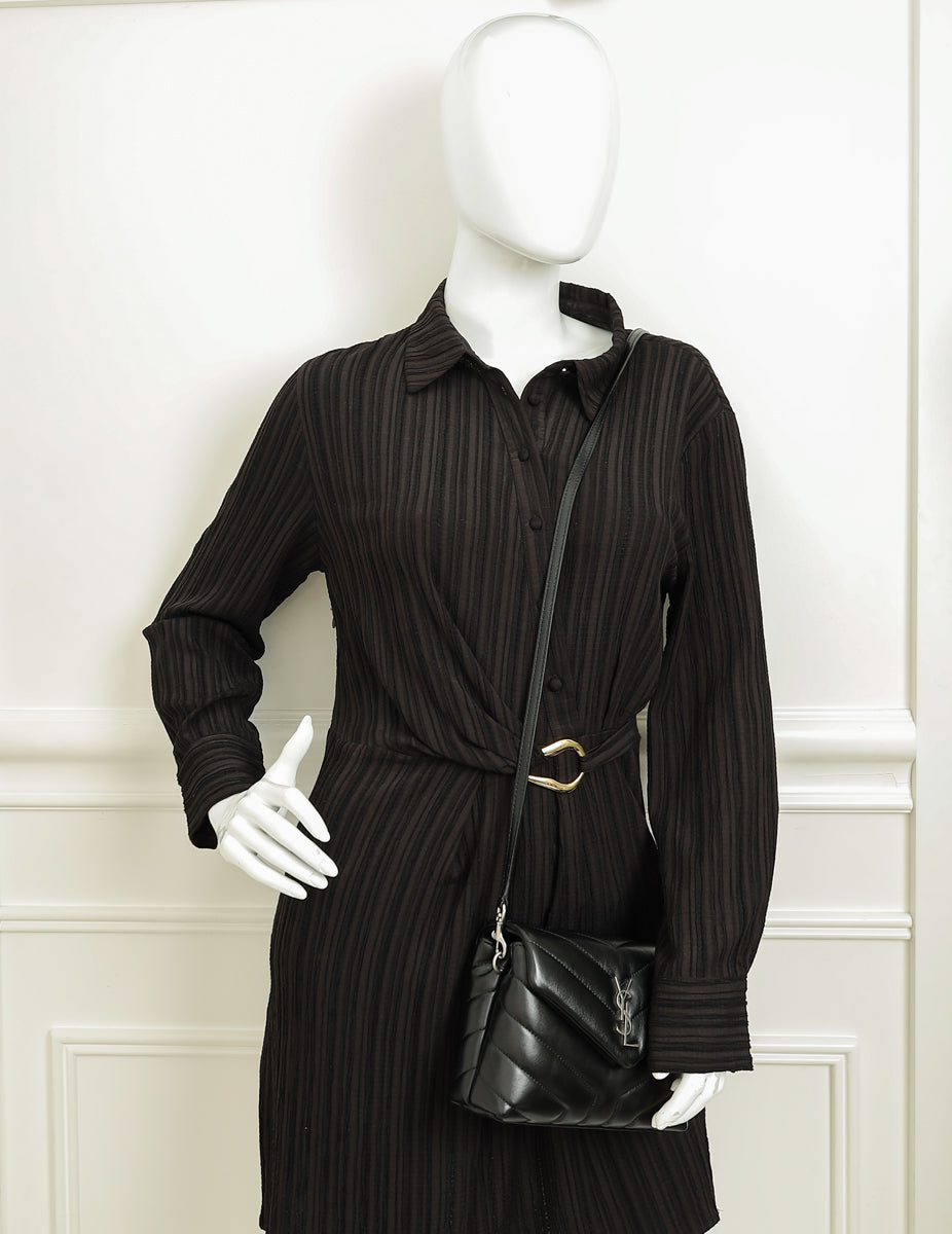 YSL Black LouLou Toy Shoulder Bag-YSL-THE CLOSET