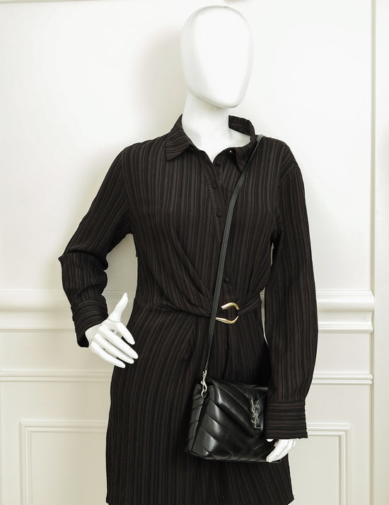 YSL Black LouLou Toy Shoulder Bag-YSL-THE CLOSET