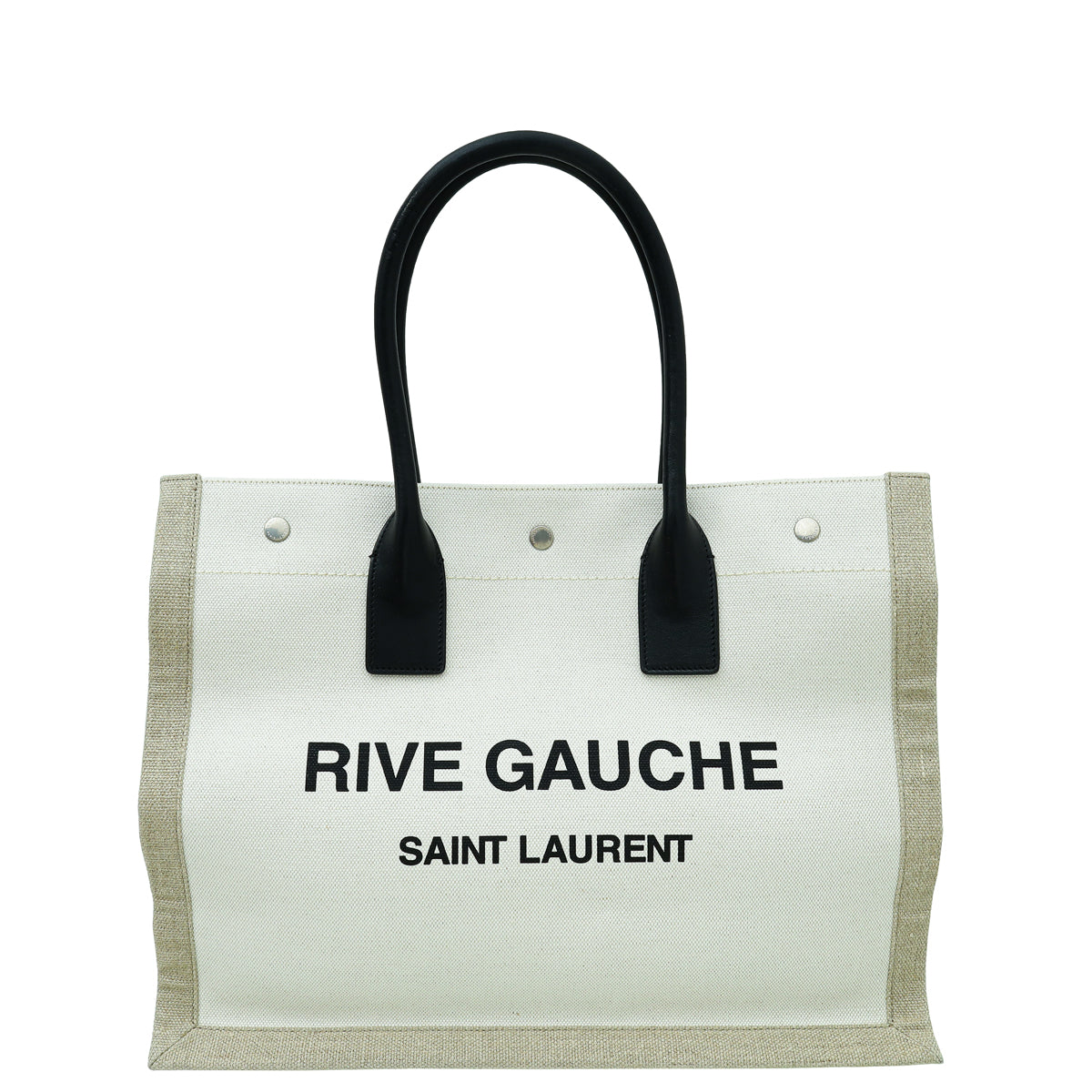 YSL Tricolor Rive Gauche Tote Bag-YSL-THE CLOSET