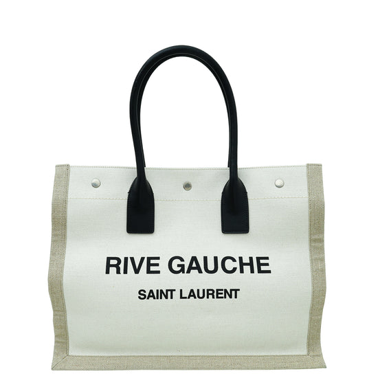 YSL Tricolor Rive Gauche Tote Bag