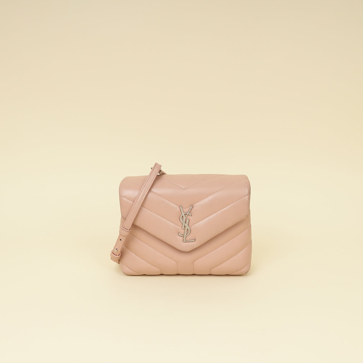 YSL Pale Pink LouLou Toy Shoulder Bag-YSL-THE CLOSET