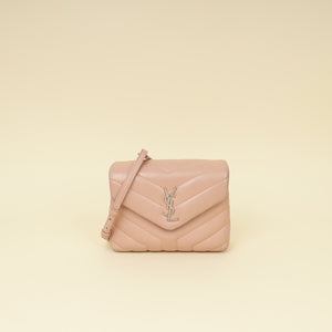 YSL Pale Pink LouLou Toy Shoulder Bag