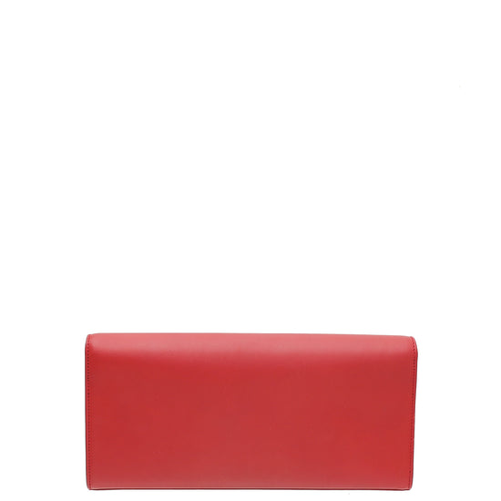 YSL Red Kate Tassel Clutch