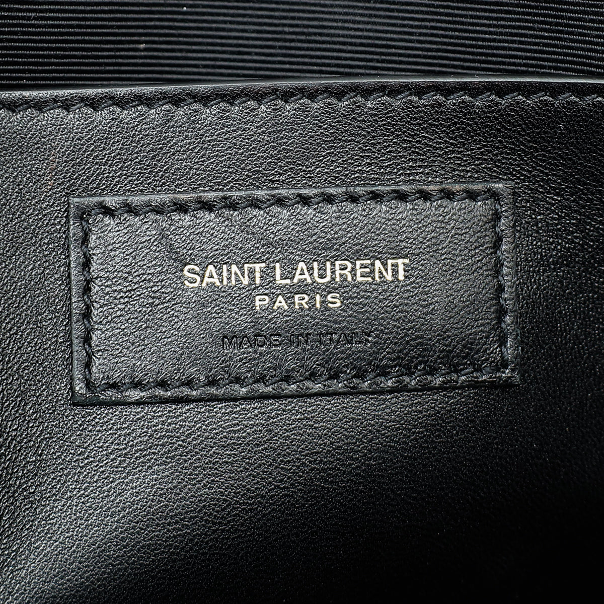 YSL Black Monogram Kate Medium Chain Bag