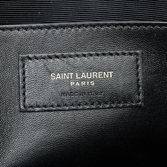 YSL Black Monogram Kate Medium Chain Bag