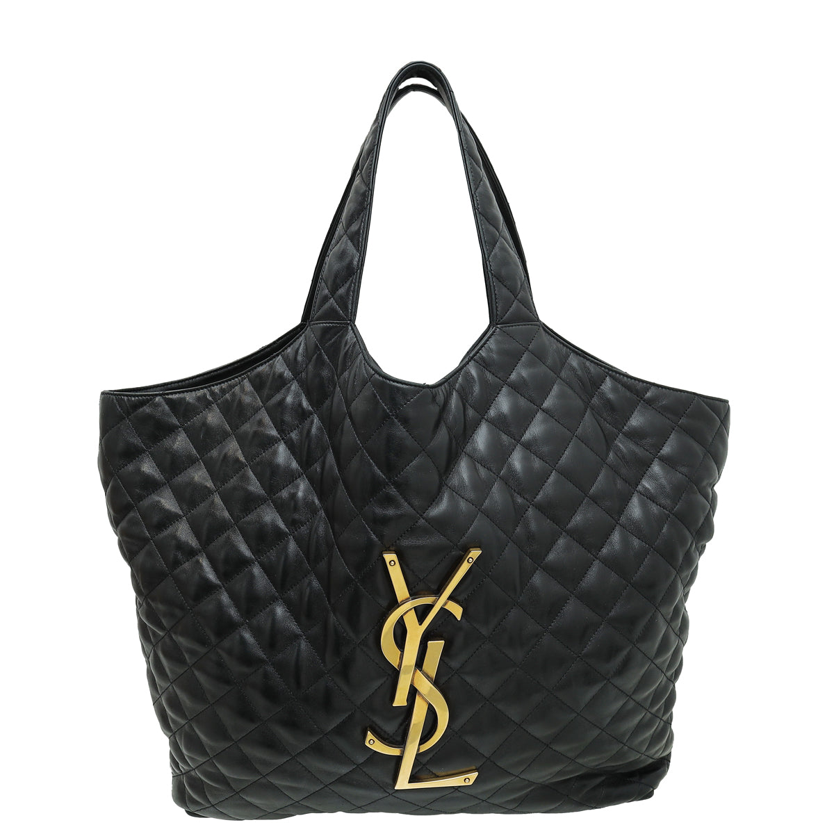 Saint Laurent Black Quilted Leather Medium Vicky Shoulder Bag Saint Laurent  Paris | TLC