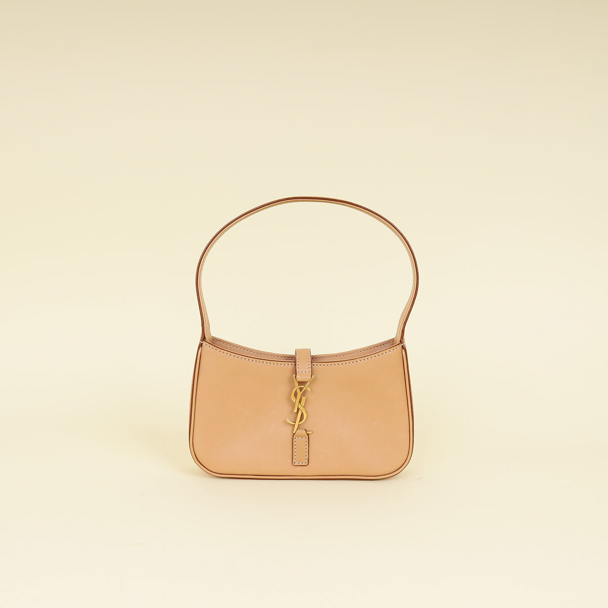 YSL Beige Le 5 À 7 Mini Hobo Bag-YSL-THE CLOSET