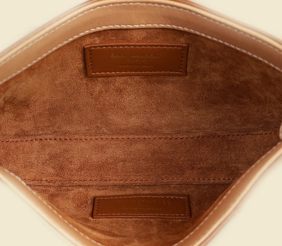 YSL Beige Le 5 À 7 Mini Hobo Bag-YSL-THE CLOSET