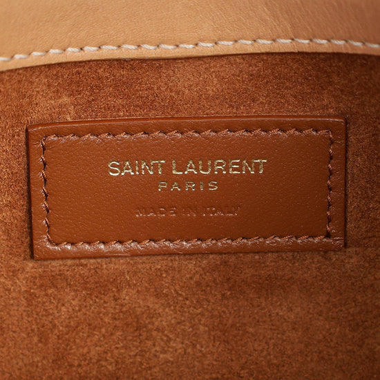 YSL Beige Le 5 À 7 Mini Hobo Bag-YSL-THE CLOSET