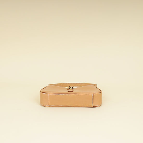 YSL Beige Le 5 À 7 Mini Hobo Bag-YSL-THE CLOSET