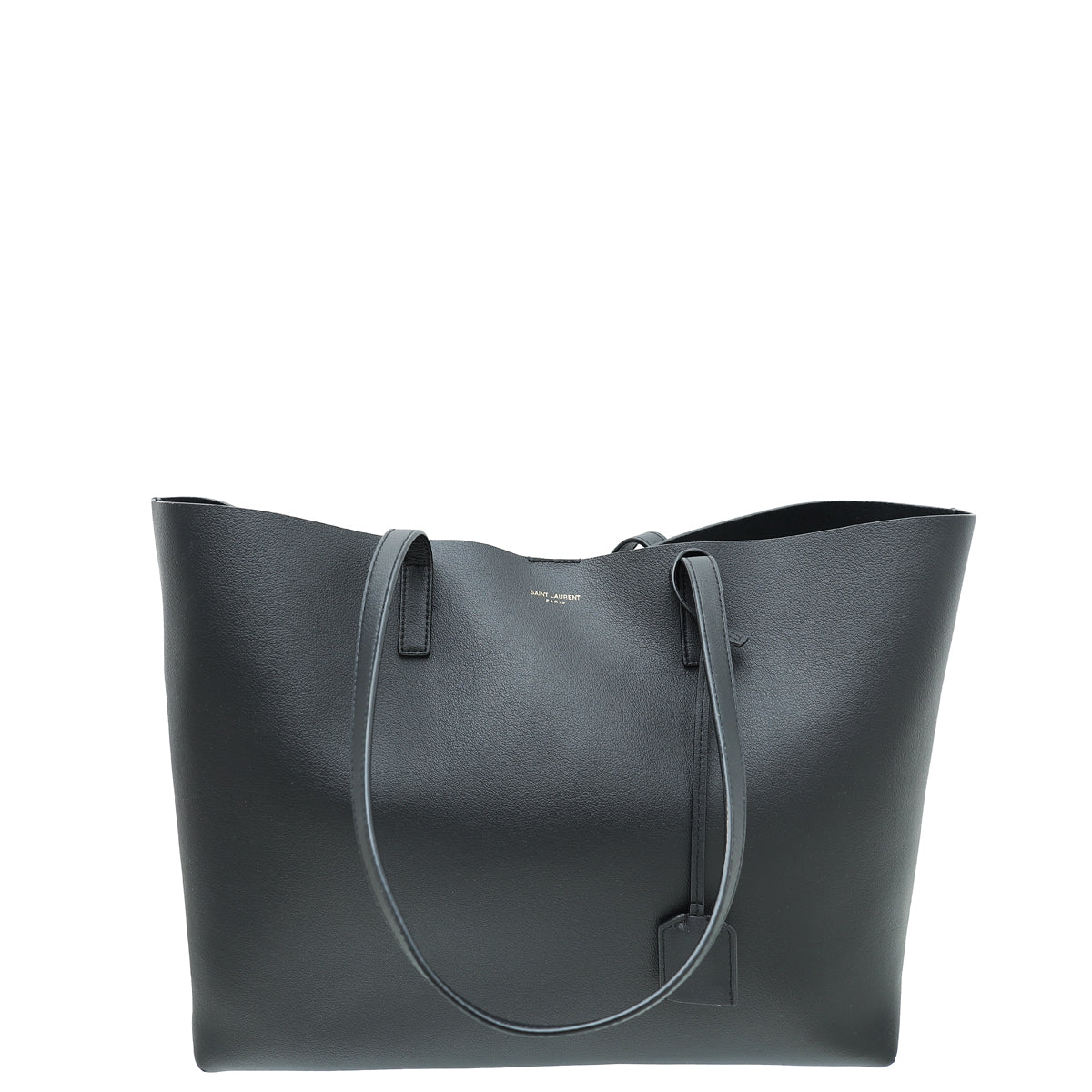 YSL Black Monogram Cabas Tote Medium Bag-YSL-THE CLOSET