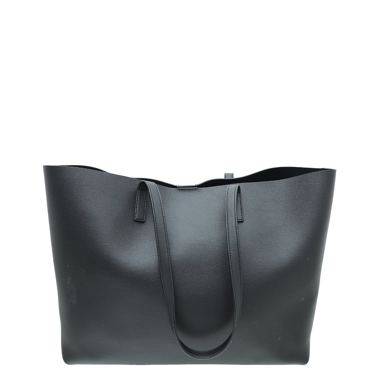 YSL Black Monogram Cabas Tote Medium Bag-YSL-THE CLOSET