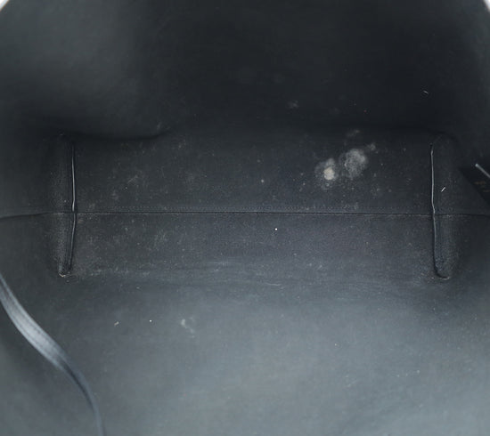 YSL Black Monogram Cabas Tote Medium Bag