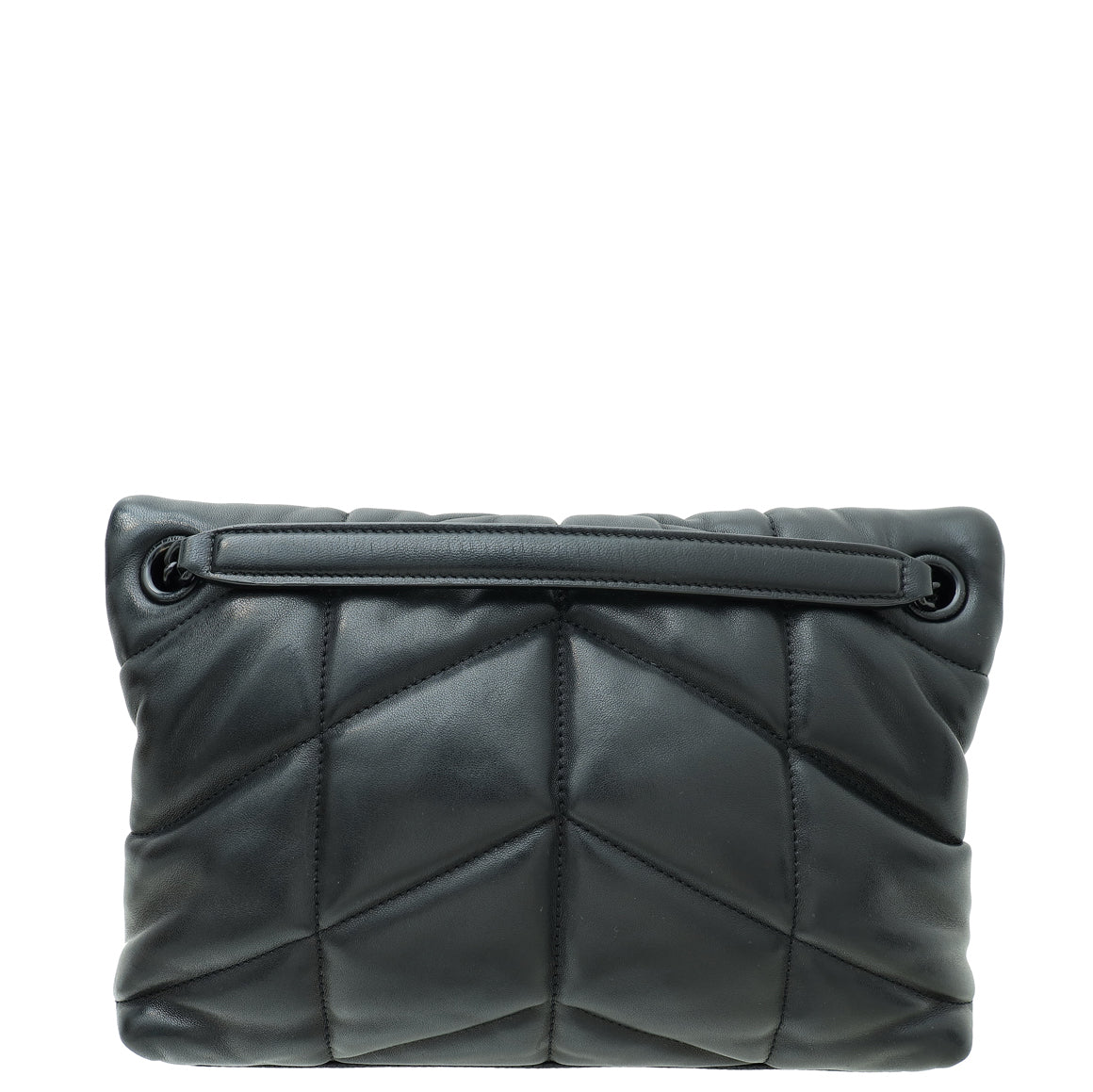 YSL So Black Puffer Small Flap Shoulder Bag-YSL-THE CLOSET