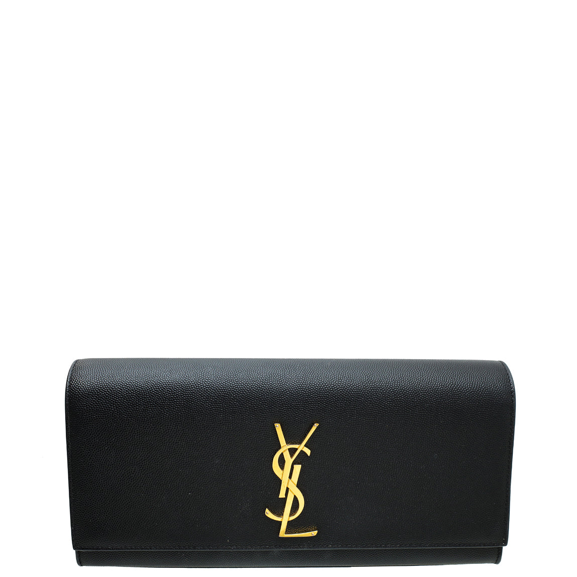 YSL Black Monogram Kate Clutch-YSL-THE CLOSET