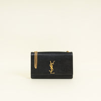 YSL Black Kate Chain Shoulder Bag