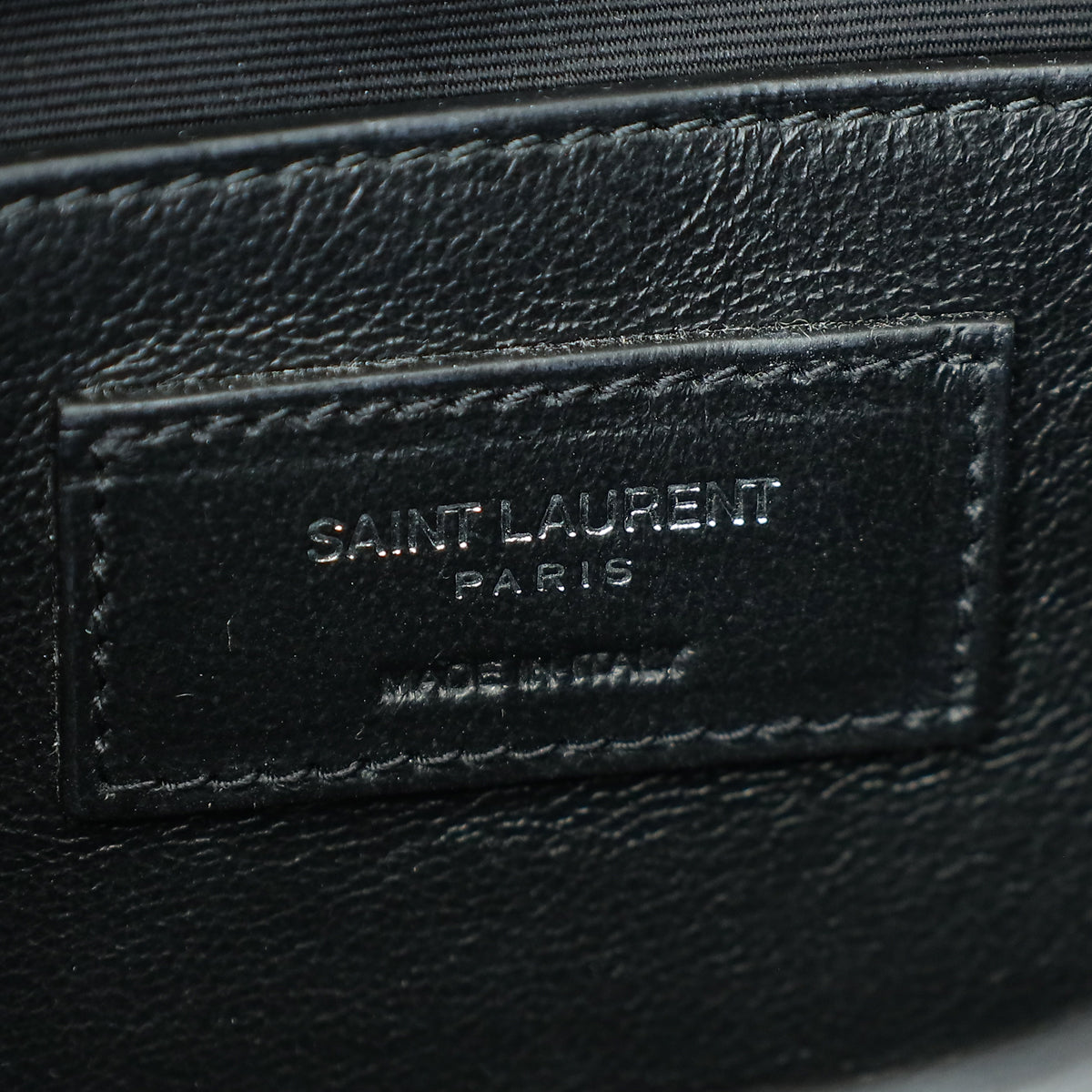 YSL Black Monogram Mix Quilted Small Chain Bag-YSL-THE CLOSET