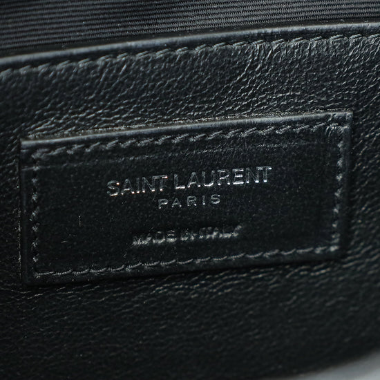 YSL Black Monogram Mix Quilted Small Chain Bag-YSL-THE CLOSET