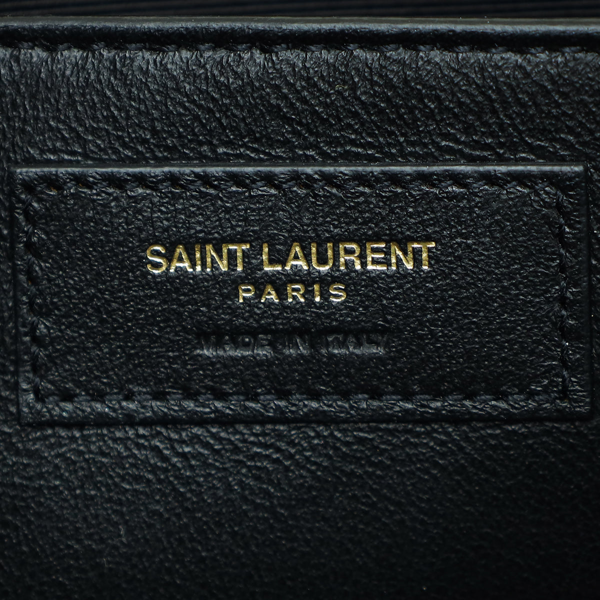 YSL Blanc Monogram Kate Chain Medium Bag