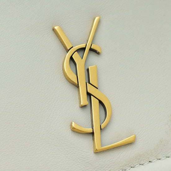 YSL Vintage White Mini Nolita Bag