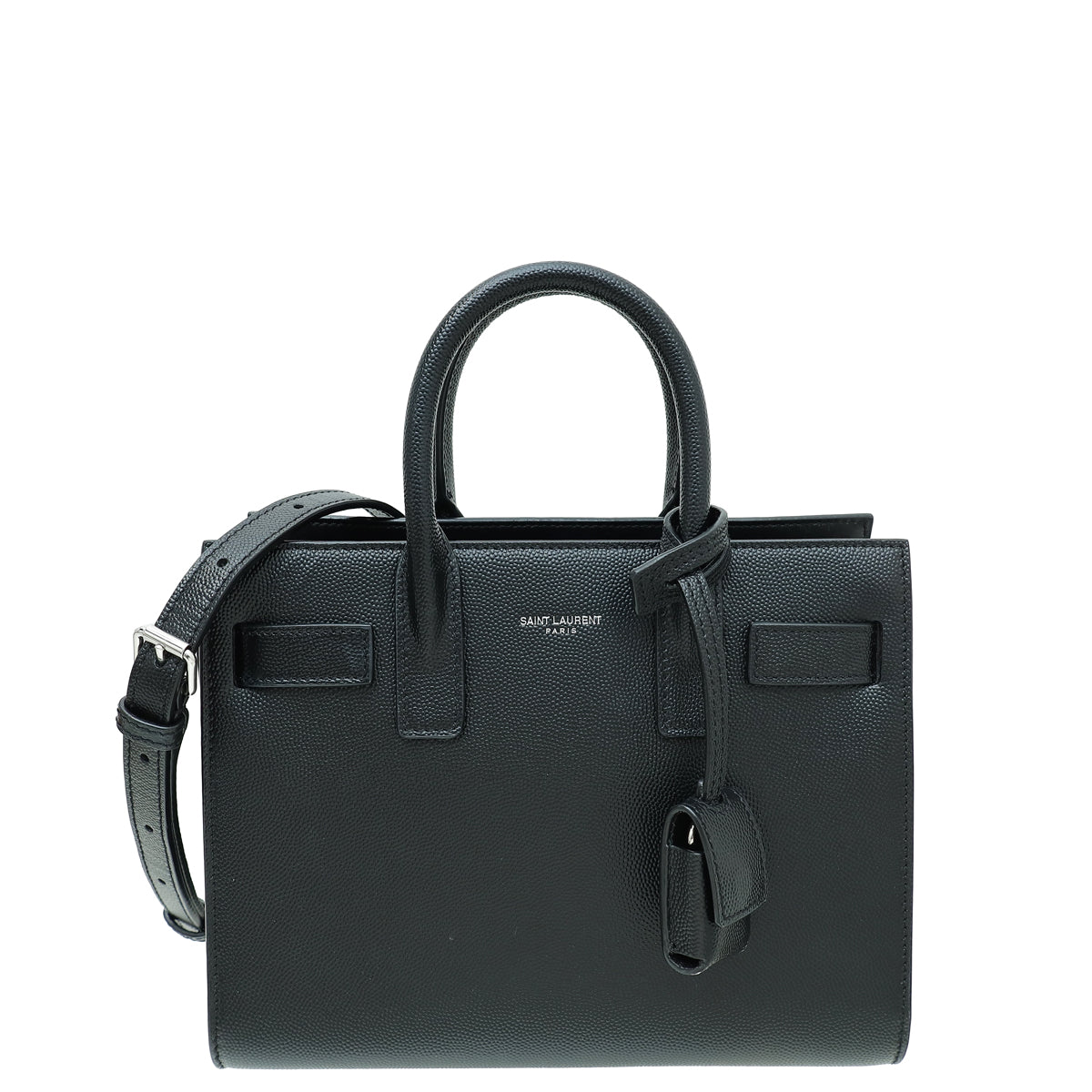 YSL Black Sac De Jour Nano Bag-YSL-THE CLOSET