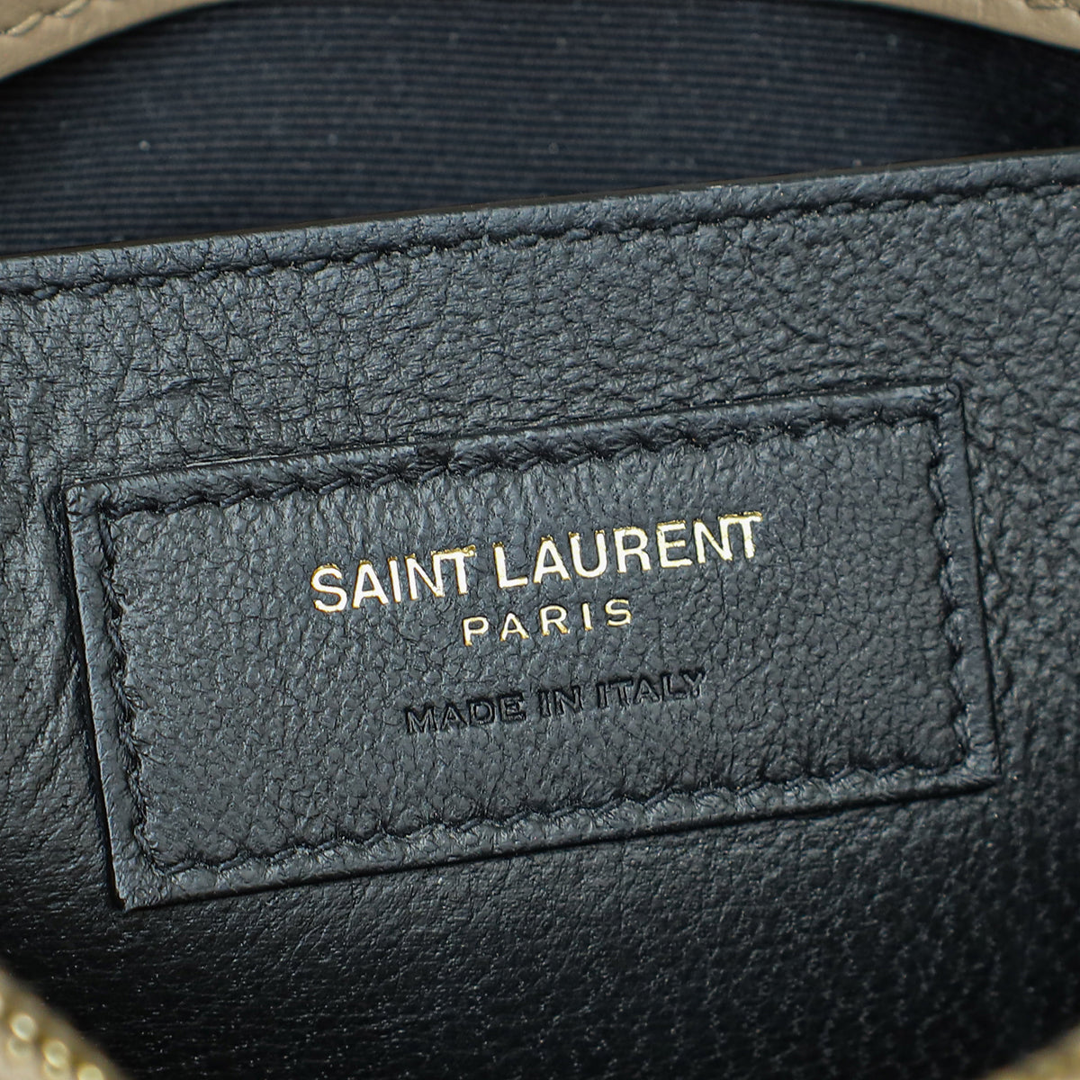 YSL Beige LouLou Flap Small Bag