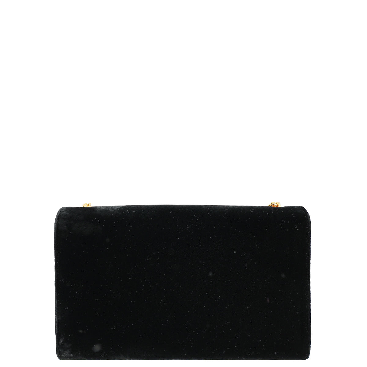 YSL Black Velvet Kate Tassel Medium Shoulder Bag-YSL-THE CLOSET